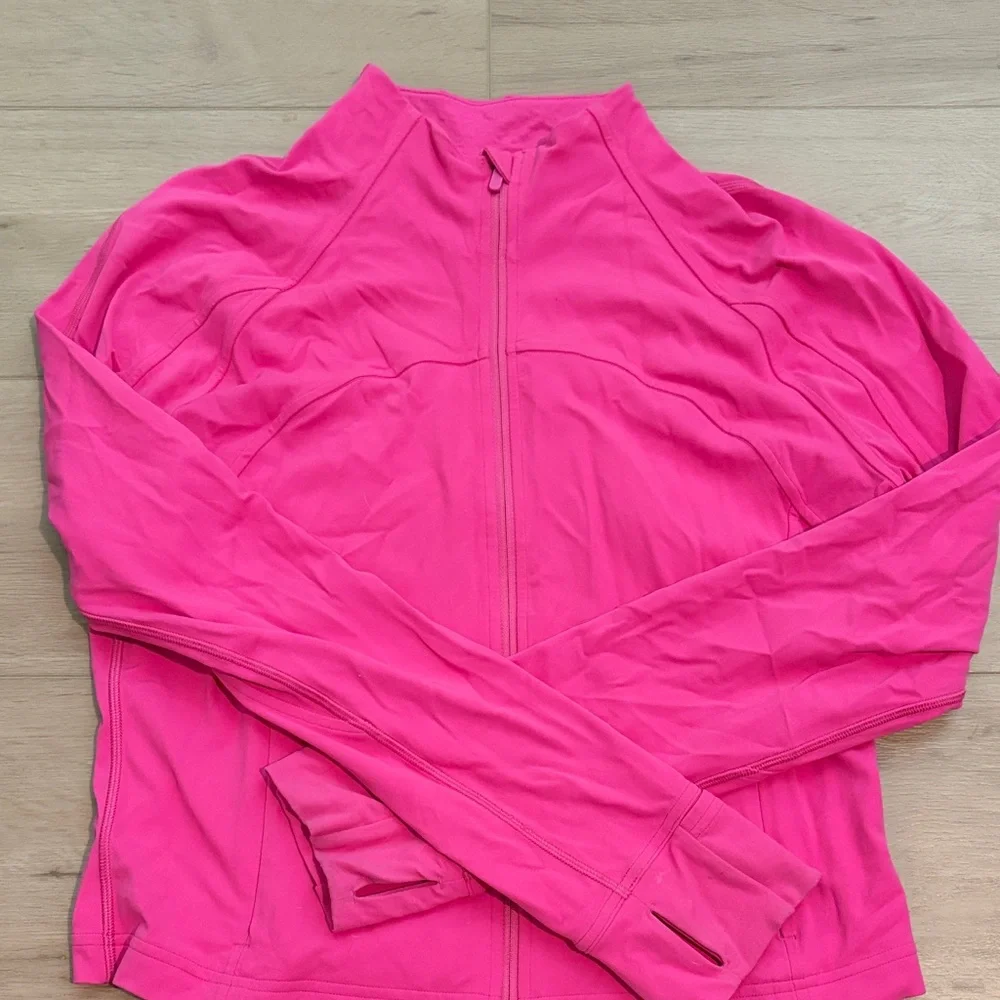 Lululemon Cropped Define Nulu Jacket Pink 14 - Picture 5 of 6